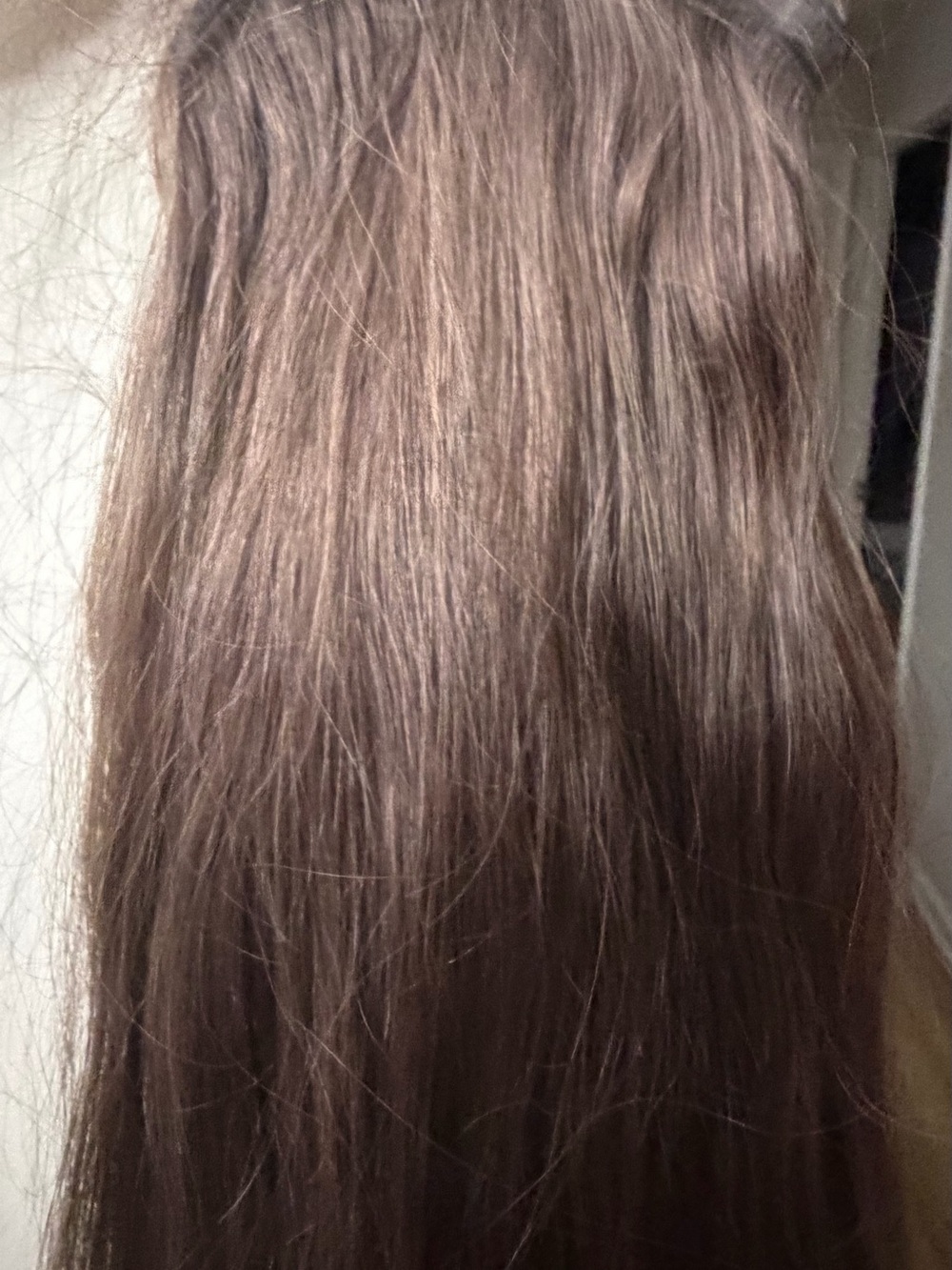 BELLAMI Natural Chestnut Long Straight Hair Extension 100% natural hair its new